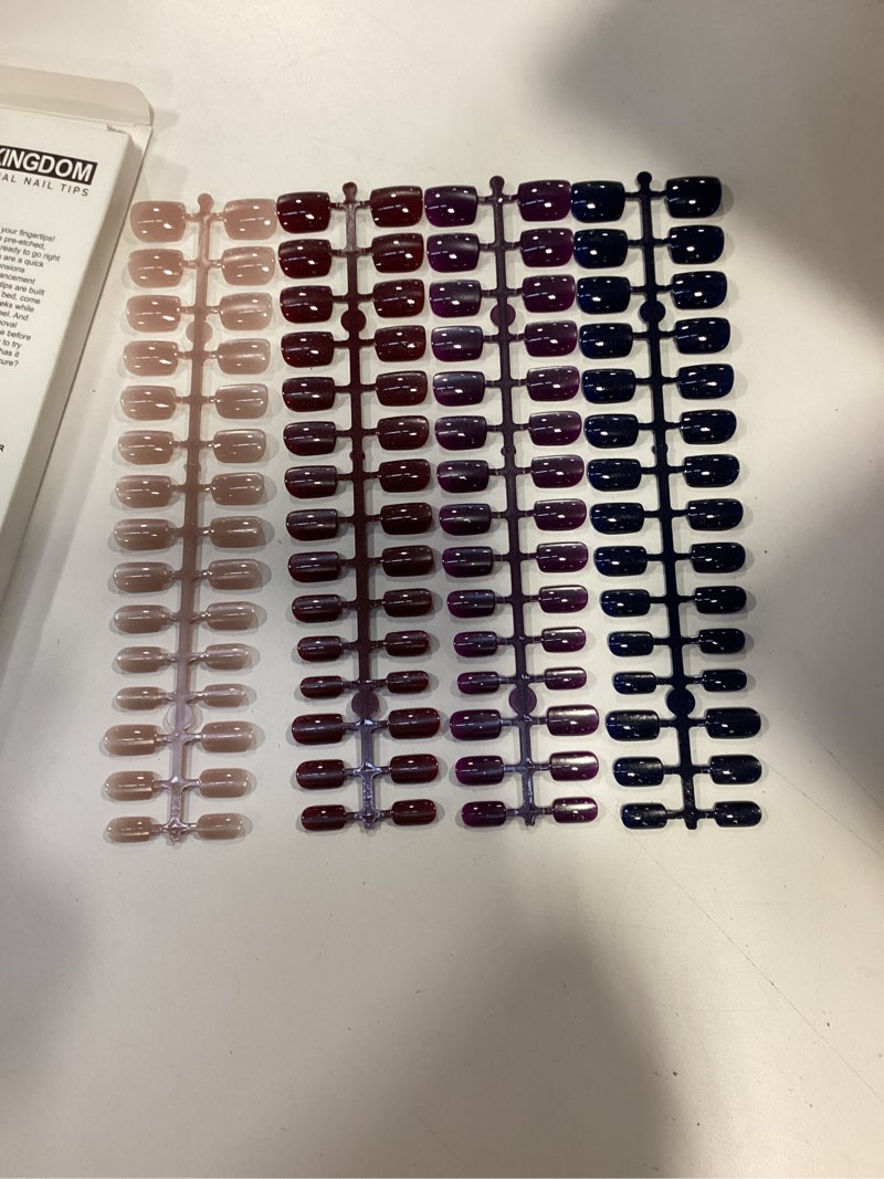 120 piece Nail kingdom professional nail tips 