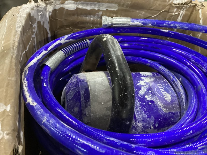Condition photo showing As Is for Used not tested Airless Paint Sprayer 3000PSI 750W High Efficiency Airless Spraying Machine, Stand Power Painter wit