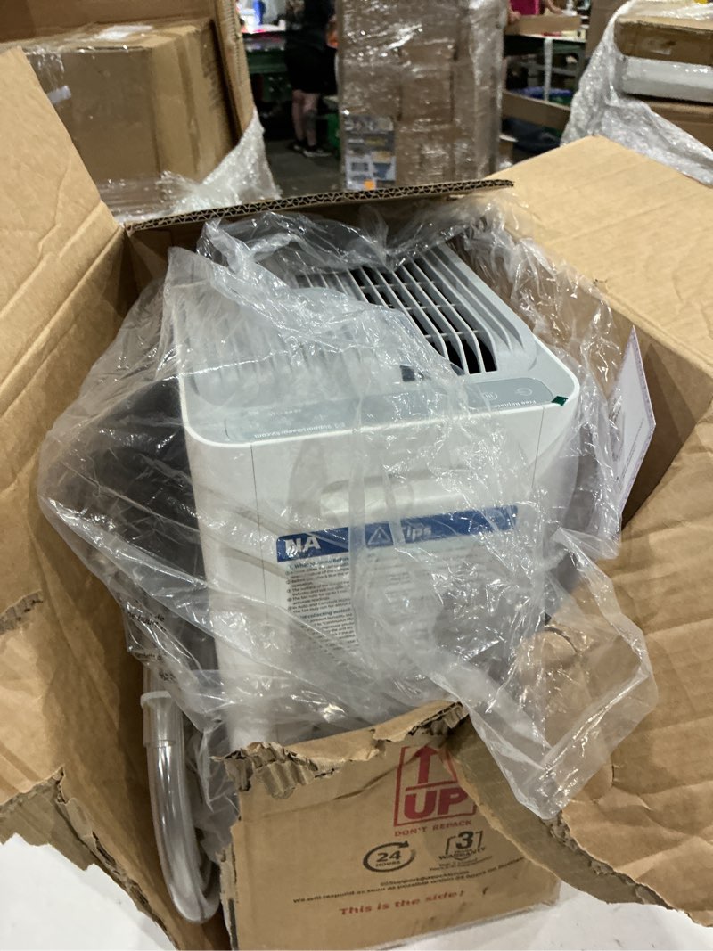 Condition photo showing As Is for 4500 sq.ft energy star most efficient 2025 dehumidifier,aeocky max 80 pint/day smart compressor dehumidifier with drain hose, intelligent humidistat,for basement,bedroom,home,bathroom