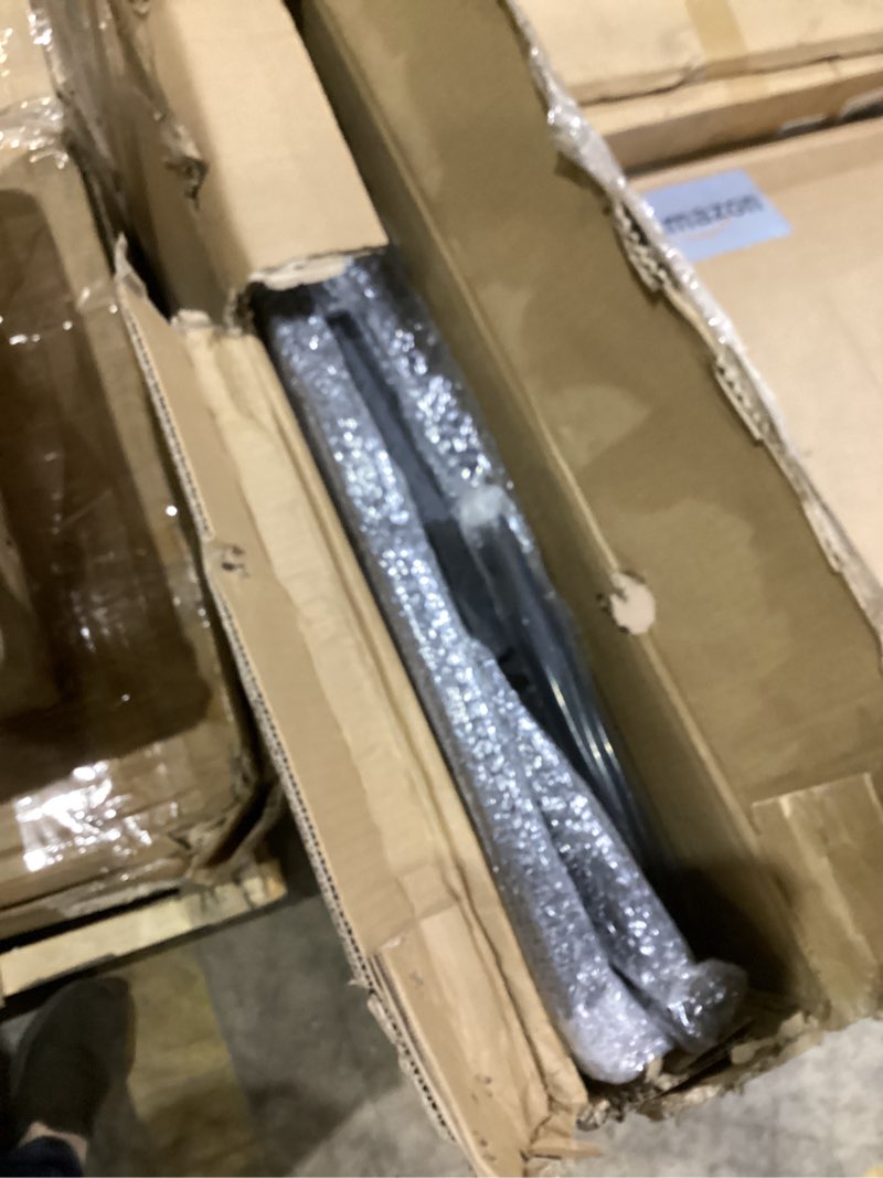 Condition photo showing As Is for Nilight RV Steps with Handrail, 4 Steps Hot Tub Steps Outdoor RV Stairs Step Portable Mobile Motor Home Stairs for Camper Travel Trailers Dock Entry Steps 5th Wheel RV Porch with Anti-Slip Handrail