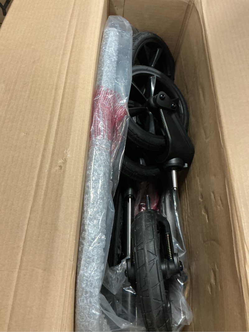 Condition photo showing Good Condition for baby jogger city mini gt2 all-terrain double stroller jet black perfect for newborn and toddler compatible with britax cybex graco and maxi cosi infant car seats double stroller black