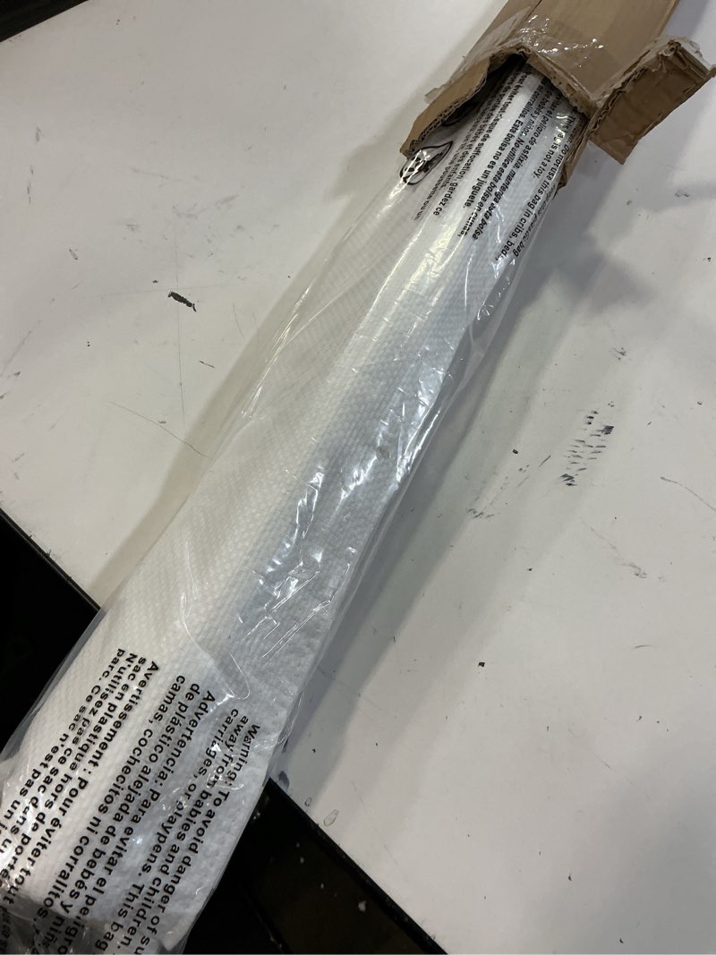 Condition photo showing Good Condition for persilux free-stop cordless 100% blackout roller shades for windows, natural woven fabric uv protection privacy thermal insulated window blinds for indoor windows, home, bedroom, cream 22" w x 72" h 22"w x 72"h cream (100% blackout)