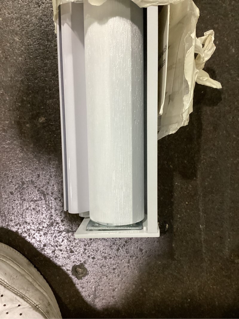 Condition photo showing Good Condition for (similar to)kalysie zebra roller window blinds,custom cut to size,roller blinds dual layer roller shade blinds, white, 30 to 110 inches height, 12 to 102 inches width (white, custom size)