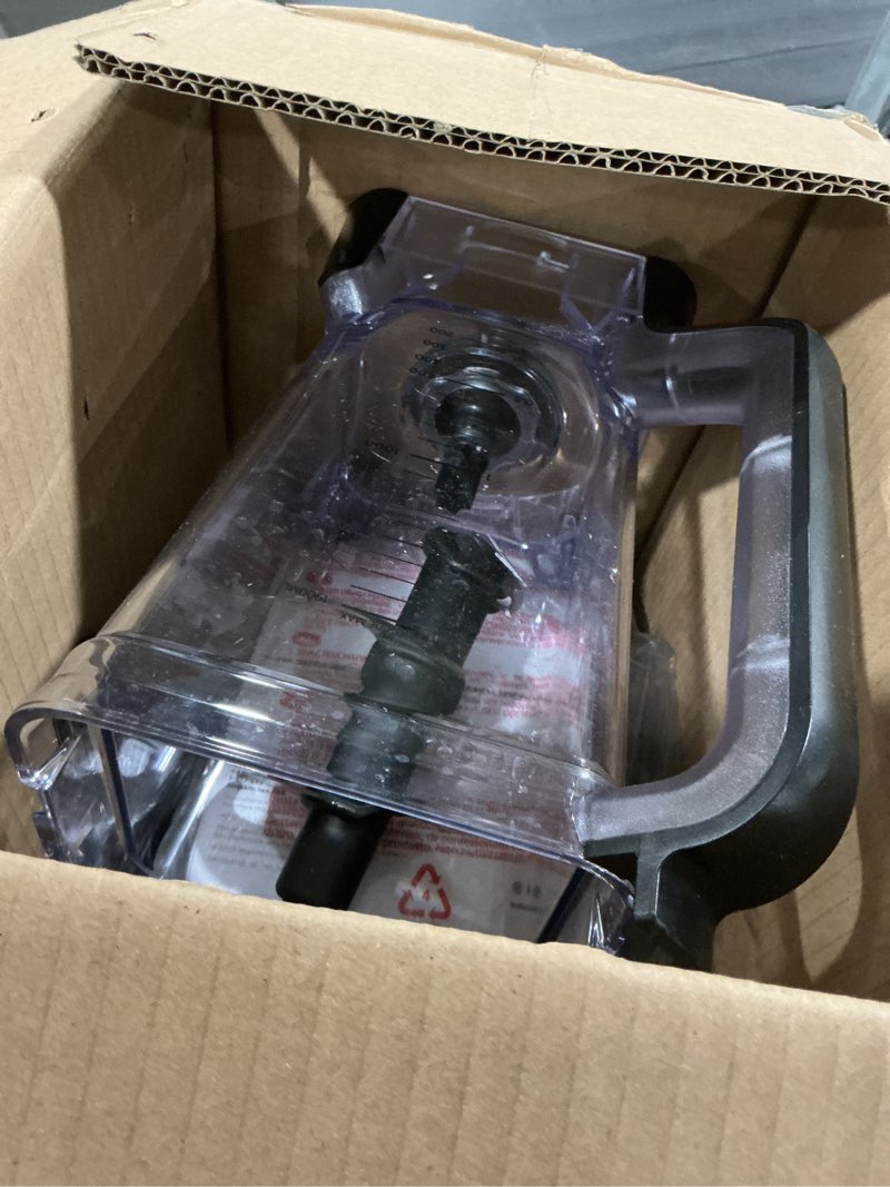Condition photo showing As Is for ninja professional blender 2.0 | smoothie maker, drink mixer, grinder, ice crusher | total crushing technology, auto-iq program, 1200w power, xl 72-oz. pitcher | dark grey | br201amz