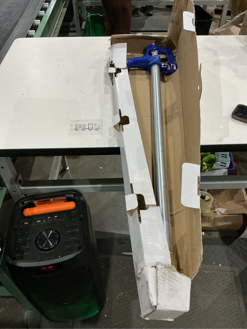 Condition photo showing As Is for 3.25ft frost-free yard hydrant, freezeless frost proof hydrant,water hydrant 3/4" pipe connection,total length 3.25ft, 12" bury depth,for yard,garden,pasture irrigation and drinking