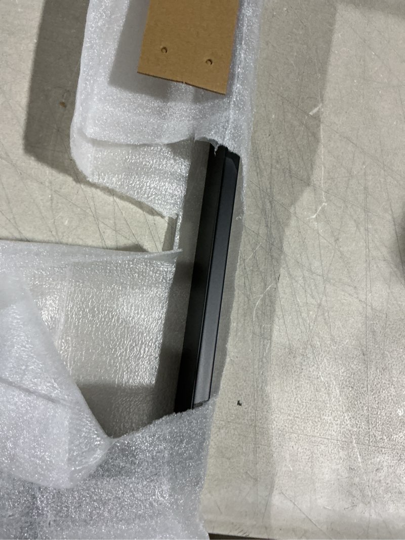 Condition photo showing Good Condition for lanc 20 inche black towel bars for bathroom wall mounted, matte black bath towel racks stainless steel total-22” towel rails for kitchen cabinet towel holder towel hanger towel rods, a8804mb-5p1 1 pack 20" matte black