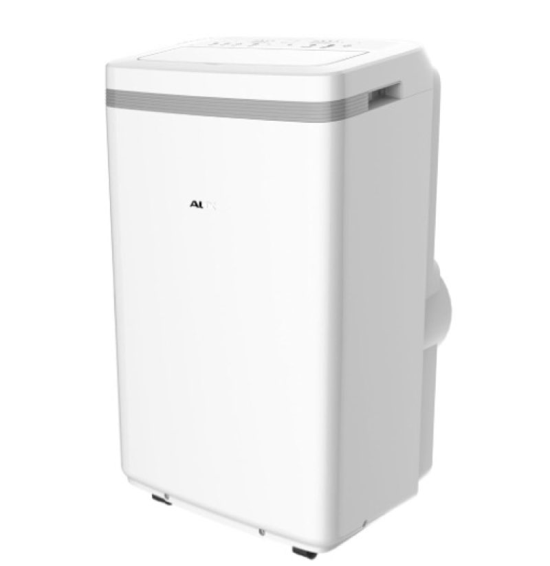 MF-13KC Wheels, White 13,000 BTU Air Conditioner with Dehumidifier, 115V, Portable AC For Rooms up to 350 Sq.Ft. with 3-Modes, Window Venting Kit, Auto Restart, and Timer, 400 Sq. Ft