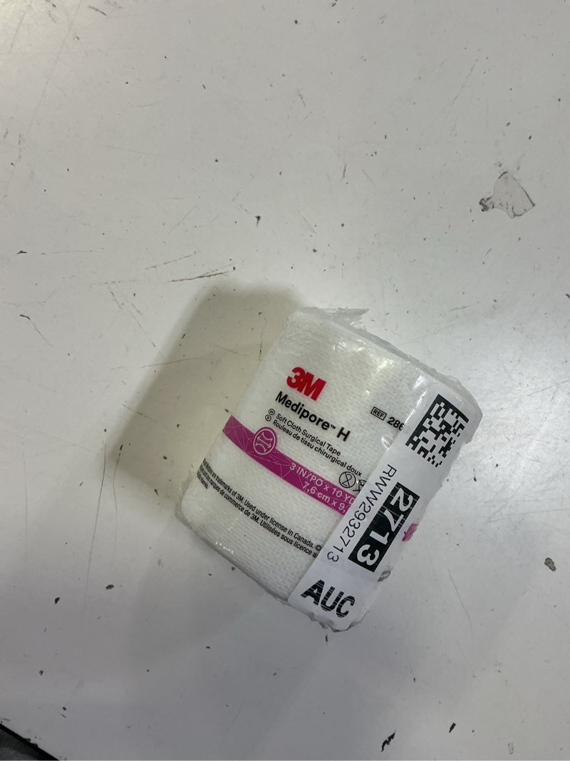 Condition photo showing New/Like New for 3m medipore soft cloth surgical tape - 3" wideper roll
