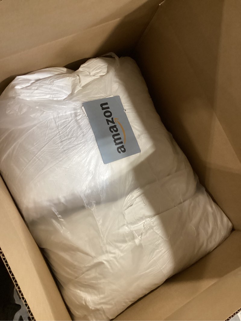 Condition photo showing Good Condition for 26x26 Euro Throw Pillow Inserts-Down Feather Pillow Inserts-Cotton Fabric-Set of 2-White.