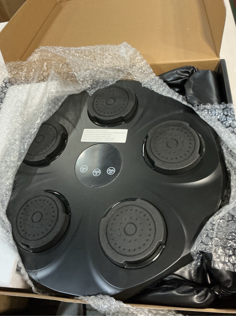 Condition photo showing Good Condition for Music Boxing Machine, Interactive Punching Trainer with Boxing Gloves, Large Size Wall Mounted Electronic Boxing Target for Adult Kids, 9 Modes & 9 Speeds