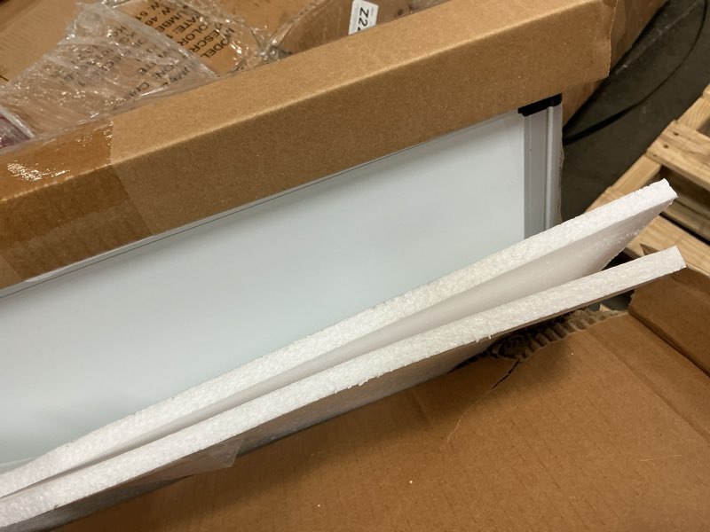 Condition photo showing As Is for magnetic dry erase board gcb-3248in-b2-mdk