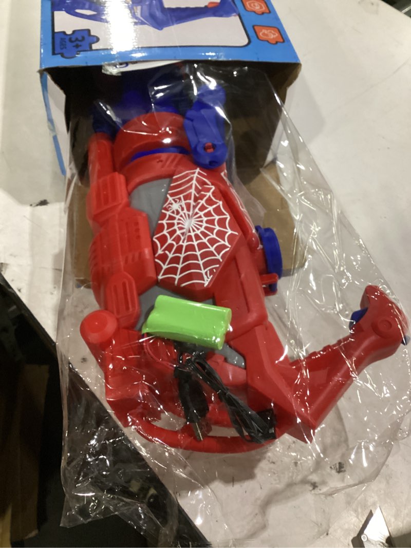 Condition photo showing Good Condition for gatling electric water gun, 1500cc squirt water pistol toy powerful water blaster 50-55 feet range, automatic super water soaker for kids summer outdoor swimming pool beach party,red