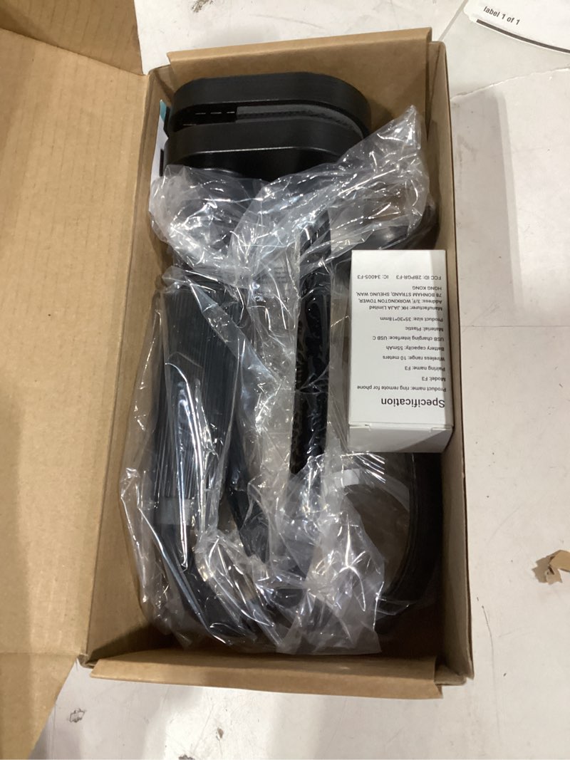 Condition photo showing New/Like New for phone holder with page turner remote gooseneck phone stand with clicker for reading, flexible mount with wireless scrolling ring for iphone/tiktok/short video