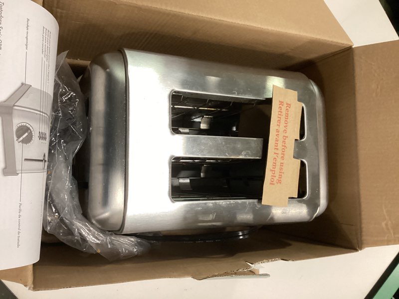 Condition photo showing Good Condition for Cuisinart CPT-160 Metal Classic 2-Slice Toaster, Brushed Stainless