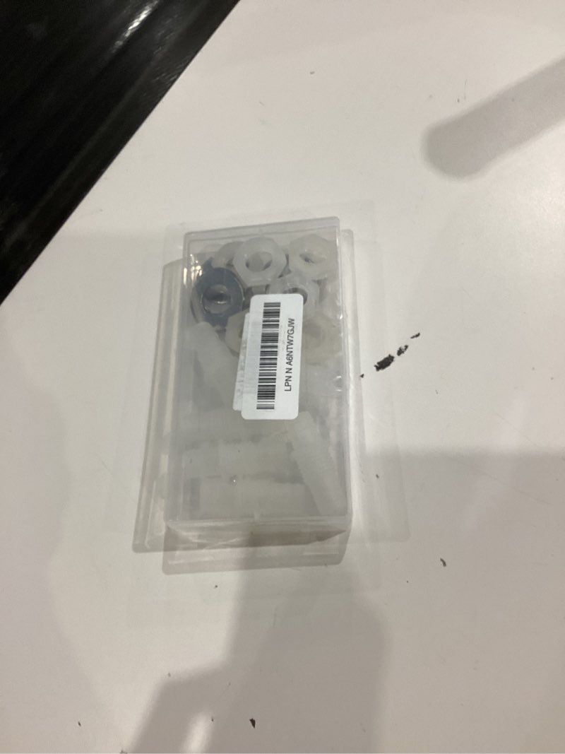 Condition photo showing New/Like New for JoyTube 1/2" Hose barb Thru-Bulk Bulkhead Fittings, Union Adapter Plastic Fittings with Stainless Steel Washers for Aquarium Water/Fuel/Air,Pack of 6 1/2 Inch 6