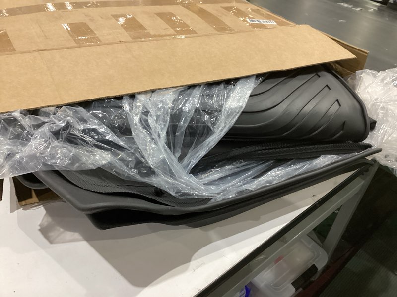 Condition photo showing Good Condition for all weather floor mats & cargo liner for chevy equinox ev 2024 2025 2026 with backrest custom fit full set accessories - black 6) for equinox ev 2024-2026 set