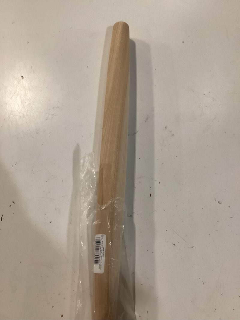 Condition photo showing New/Like New for j.k. adams french tapered rolling pin, wooden baking dowel, 20.5" x 1.75" | tapered maple french rolling pin offers precise palm control for rolling pastries and delicate doughs 20-1/2-inch-by-1-3/4-inch