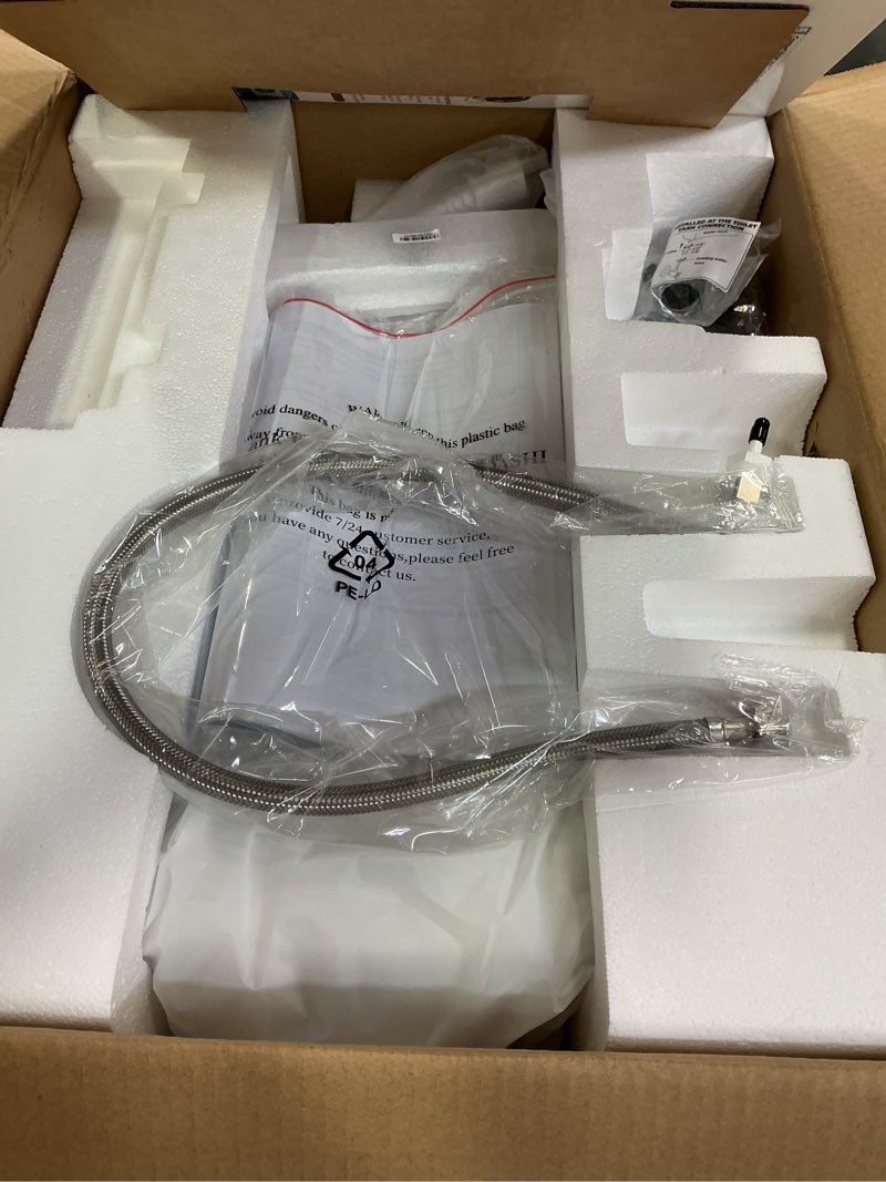 Condition photo showing Good Condition for Tadashi Bidet Toilet Seat Elongated, Heated Toilet Seat, Instant Warm Water & Dryer, Feminine & Rear Wash, Self-Clean Nozzle, Slow Close Lid, Child/ECO/Silent Mode Smart luxury style