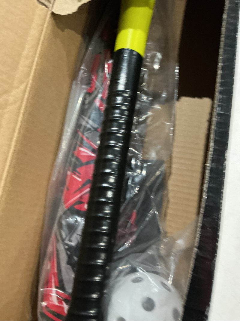 Condition photo showing Good Condition for ortiz34 bat & ball set - graffiti plastic bat & ball homerun set- david ortiz backyard baseball set for youth, kids, teenagers, adults (bat & ball set, blue) red/volt 2 pack bat & ball set