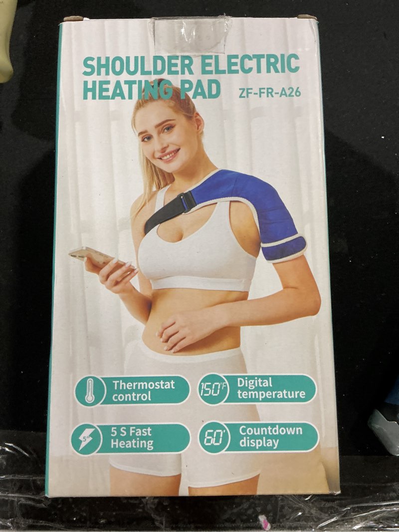 Condition photo showing New/Like New for JOBYNA Shoulder Heating Pad for Rotator Cuff & Frozen Shoulder Pain Relief, 86-158? Deep-Penetrating