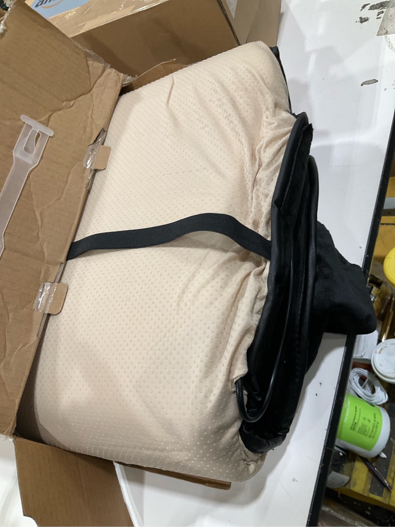 Condition photo showing Good Condition for Snailax Back Massager with Heat, Memory Foam Chair Massage Pad, 5 Massage Modes & 2 Heat Settings, Seat Massager for Office Chair,Home Use SL-262M