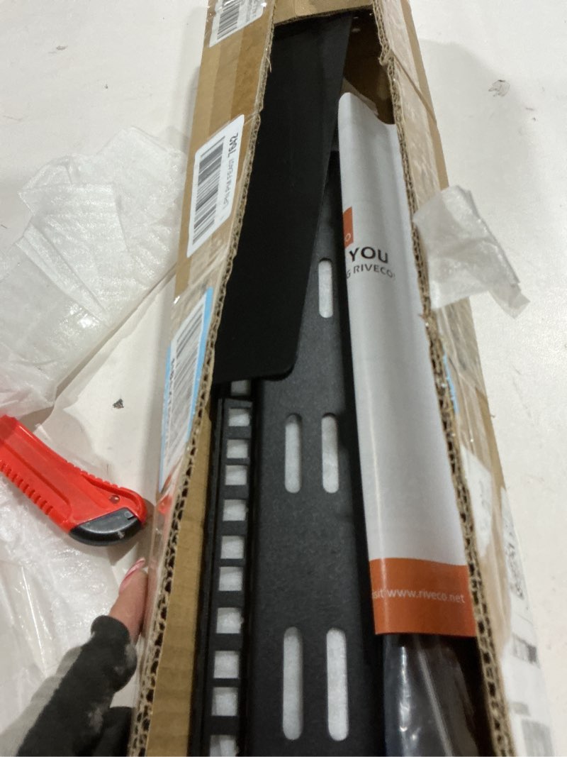 Condition photo showing Good Condition for RIVECO 8U Desktop Rack for Network & Audio, 19 Inch 2 Post Open Frame Cabinet with Reinforced Beam, Free Standing Tabletop Racks for IT Server Music Recording Studio AV Equipment