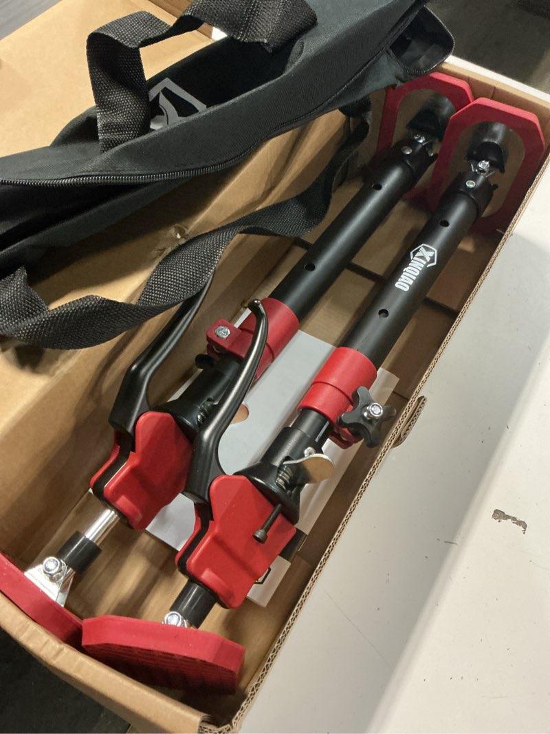 Condition photo showing Good Condition for XINQIAO Cabinet Jacks for Installing Cabinets, Heavy Duty Third Hand Tools Adjustable Support Pole from 18.5 in to 29.5 in, 2 PCS 18.5"-29.5" 2PC