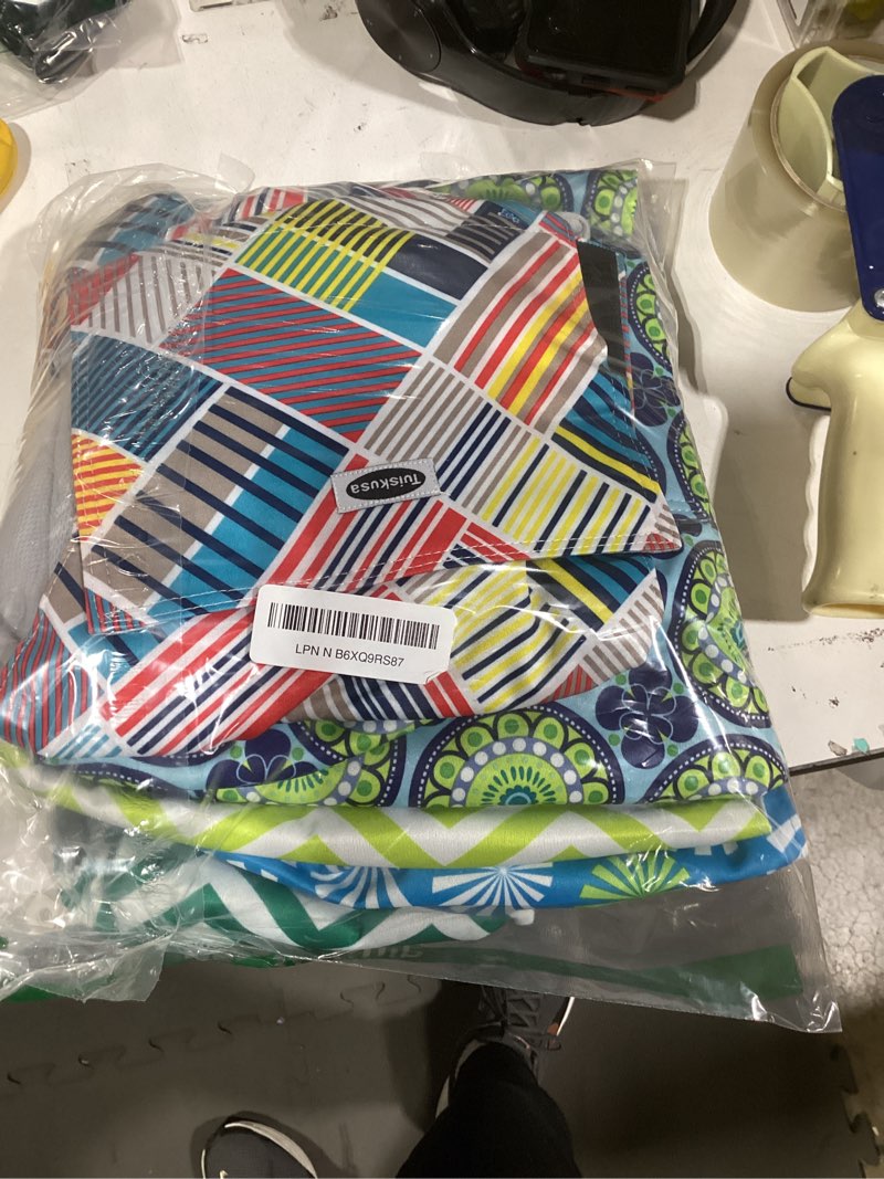 Condition photo showing Good Condition for Male Dog Diapers, High Absorbing Dog Belly Bands for Male Dogs, Washable Reusable Dog Males Wraps(5 Pack) Stripes 5-Pack XX-Large