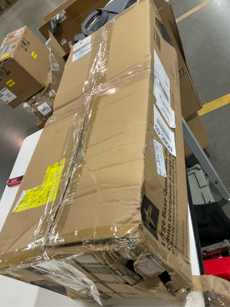 Condition photo showing As Is for large base quad cane