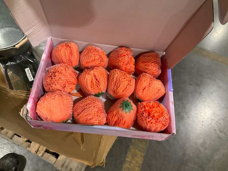 Condition photo showing Good Condition for jqlmlxlv 12 pcs floating flowers for centerpieces, artificial flower heads for floating candle displ