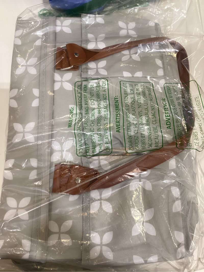 Condition photo showing Good Condition for moteph extra large diaper caddy, craft, toy organizer with zip-top cover with waterproof wet/dry bag - perfect for baby shower