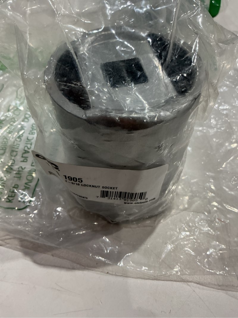 otc 1905 wheel bearing locknut socket - 8 point, 2-9/16" opening size