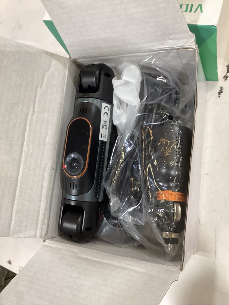 Condition photo showing New/Like New for 4 channel 360° dash cam front and rear inside left right, 3.16 inch fhd 1080p ips dashcam supports night vision, loop recording, 24/7 recording parking mode monitor, reverse view