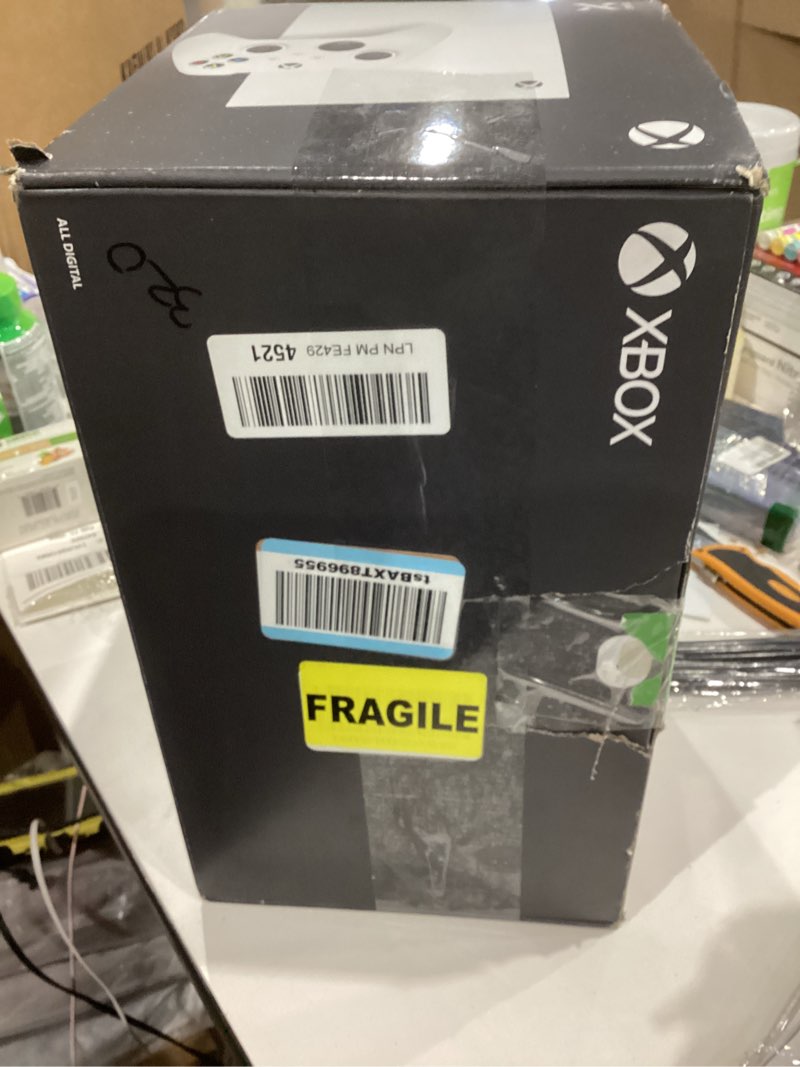 Condition photo showing item condition for Xbox Series X - All Digital Gaming Console - 1TB SSD - Includes Wireless Controller - 4K Gaming - 120FPS - Robot White Xbox Series X 1TB Digital Edition Console + Controller