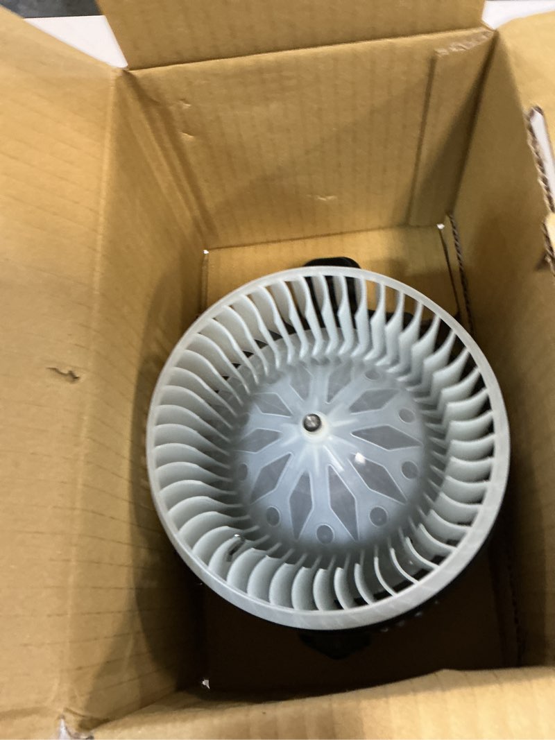 Condition photo showing As Is for hvac heater blower motor fan for toyota camry lexus es350 dodge journey 700215