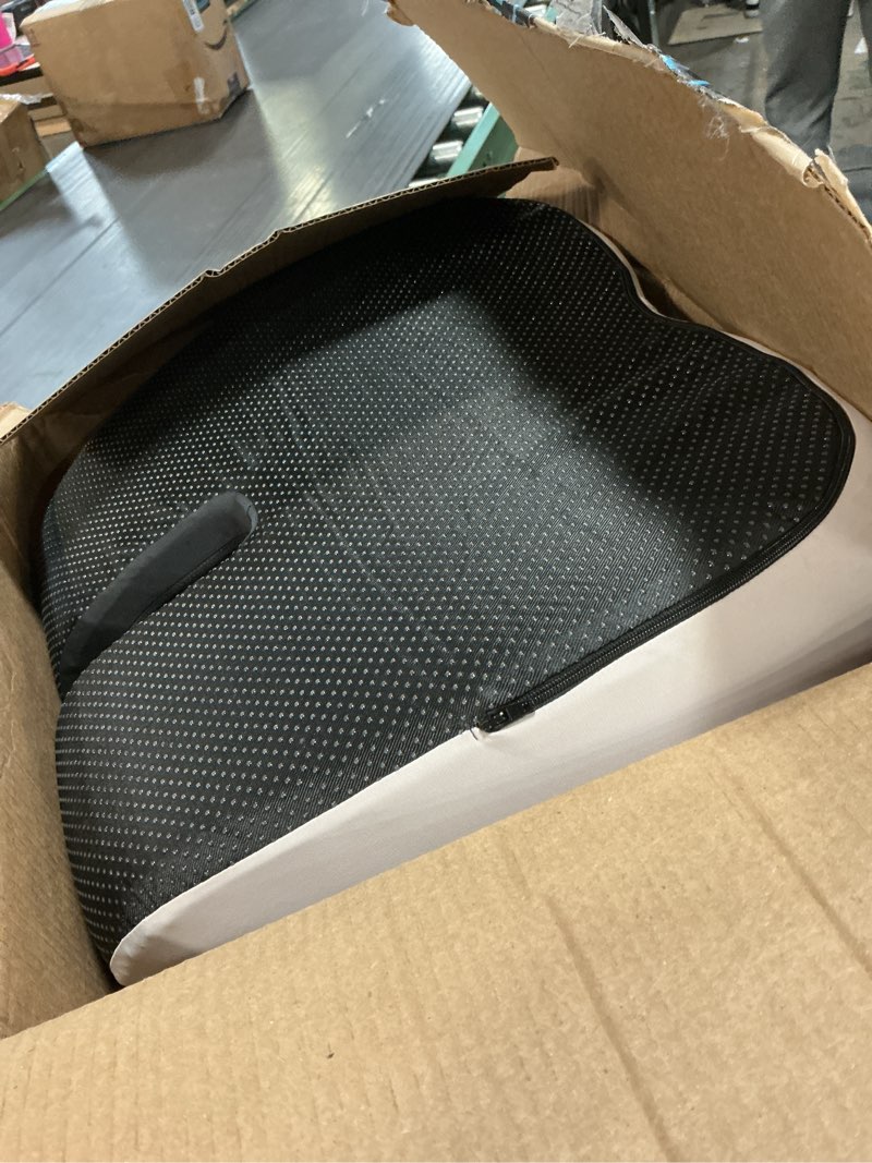 Condition photo showing Good Condition for car seat cushion reducing sciatica pressure, back & tailbone comfort | hollow design for coccyx, double-sided anti-slip, ergonomic memory foam lumbar cushion, suitable for long sitting, 2pcs standard 2 pcs