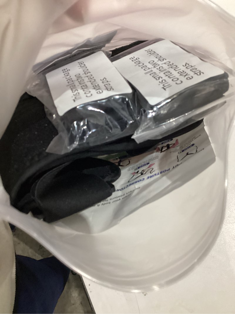 Condition photo showing New/Like New for Black Posture Corrector for Men: Effortless Comfort for Everyday Use