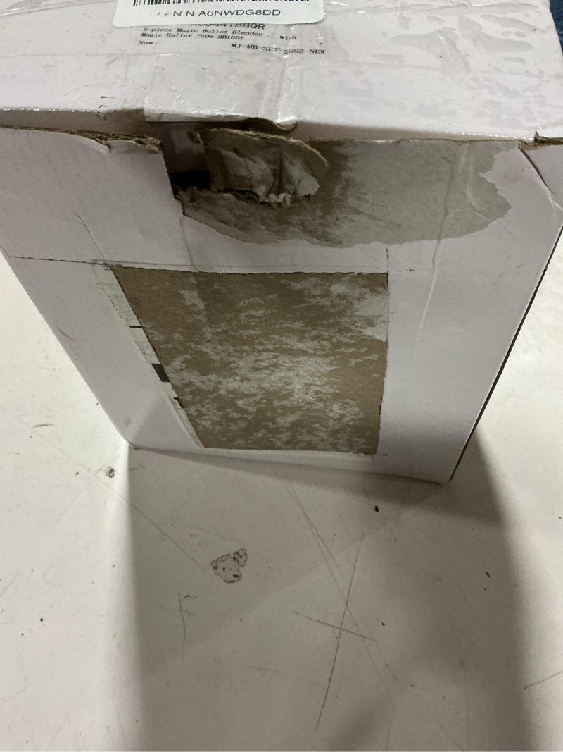 Condition photo showing Good Condition for 5-piece Magic Bullet Blender Cups, Tall 22oz Cup with Flip-Top To-Go Lid, Cross Blade, Blender Replacement Parts, Mug with Handle Compatible with Magic Bullet 250w MB1001