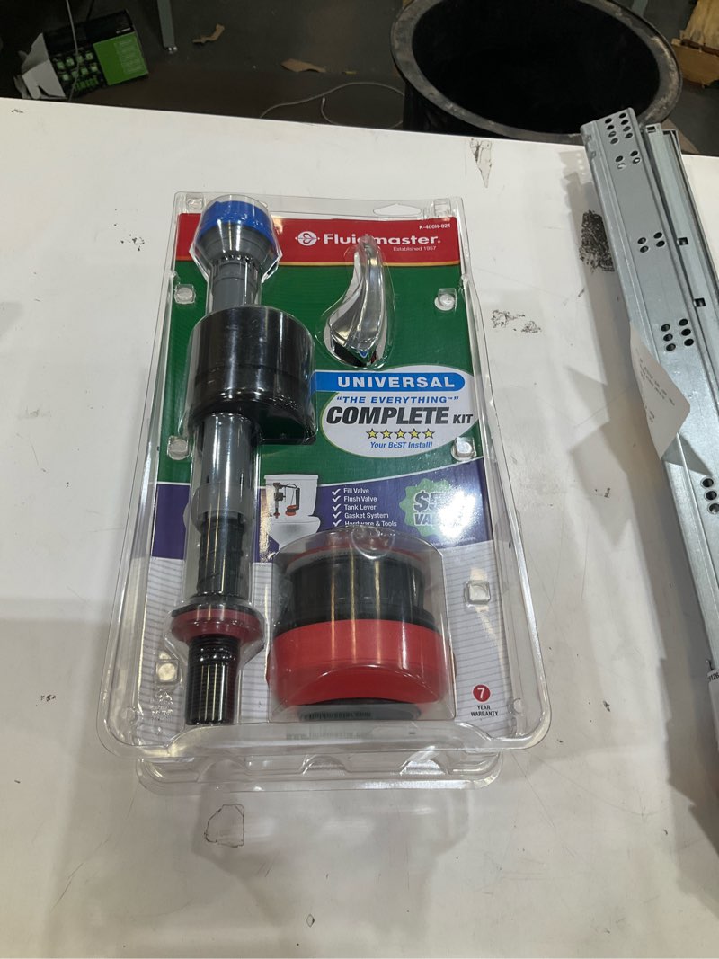 Condition photo showing Good Condition for fluidmaster performax the everything toilet repair kit multicolored plastic for universal