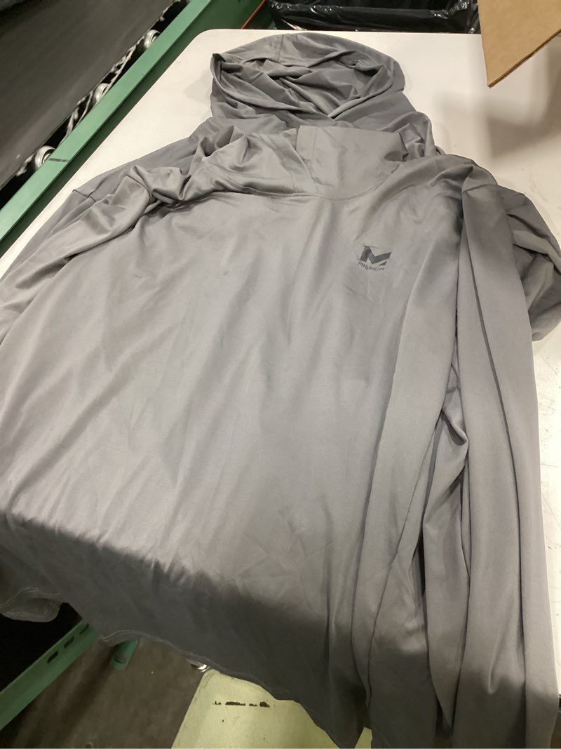 Condition photo showing Good Condition for mission made crew neck t-shirts (2 pack) tagless tactical military long sleeve tees for men xl-m   gray
