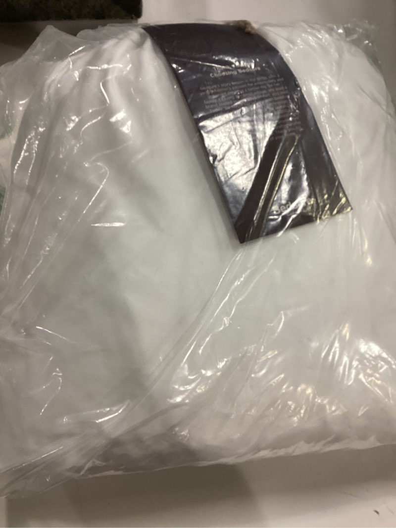 Condition photo showing Good Condition for bedsure cooling duvet cover queen size, cotton & rayon derived from bamboo blend duvet cover set, purewoven ultra-soft, breathable & lightweight home bedding for all seasons (white,90"x90") 01 - cooling white (no comforter) queen (90" x 90")