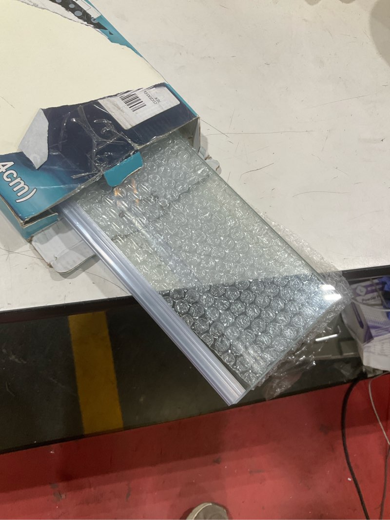 Condition photo showing Good Condition for 29.21x11.69 x0.16in clear tempered glass canopy | aquarium fish tank hoods fits for most 20long/29 gallon fish tanks (aqueon, marine land & perfecto)
