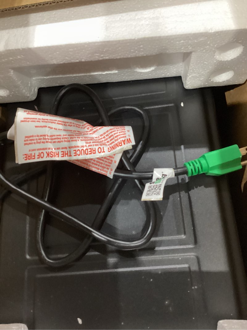 Condition photo showing Good Condition for duraflame® infrared quartz electric fireplace stove heater, cinnamon