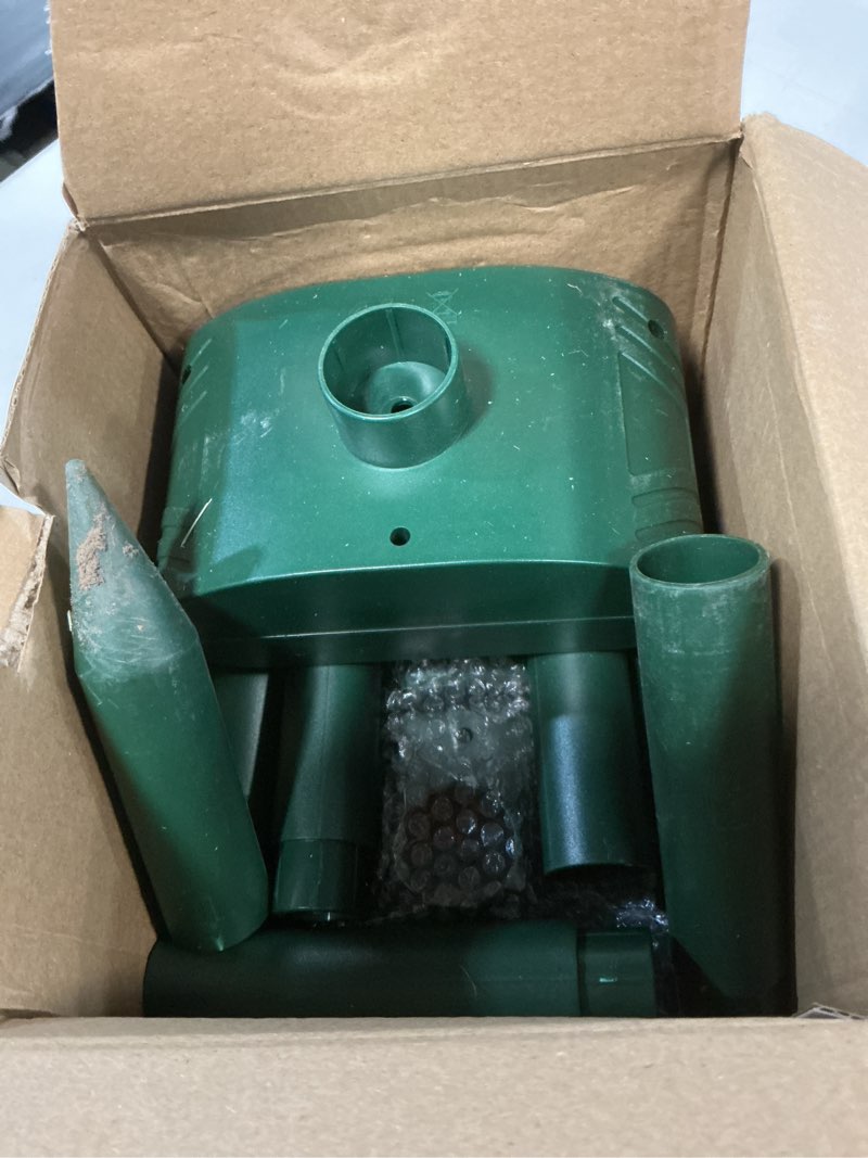 Condition photo showing As Is for 2026 new sonic fortress pro deer repellent motion activated cat deterrent outdoor solar ultrasonic animal repeller with strobe light for skunk rabbit raccoon squirrel fortress pro for yard garden(4)