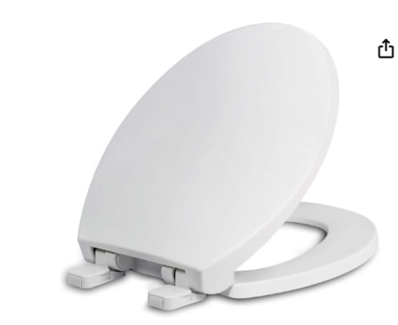 Assorted toilet seats  and lids 