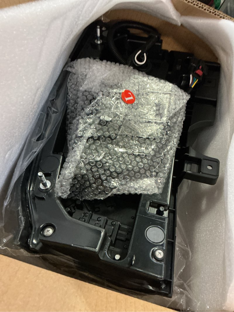 Condition photo showing Good Condition for tail lights assembly compatible with gmc yukon/yukon xl 2015 2016 2017 2018 2019 2020 left driver side led lens taillights brake signal assembly with bulb