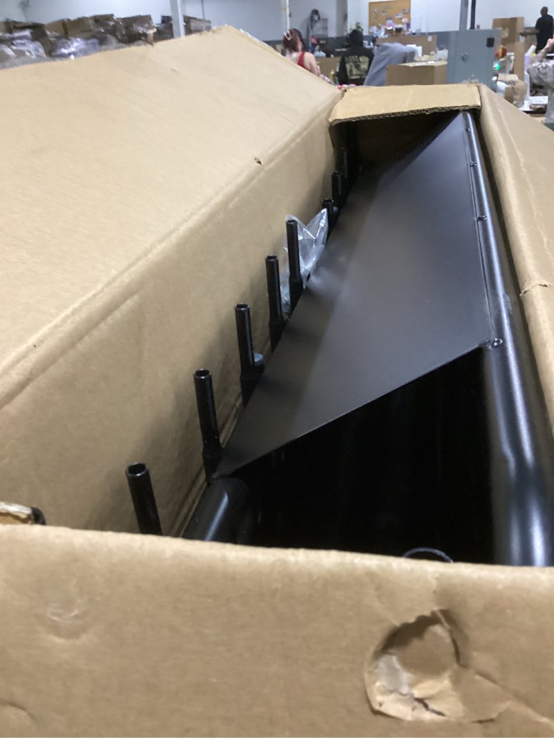 Condition photo showing As Is for roof rack carrier carrier basket 65"*39"*6"+waterproof bag 20 cubic feet(51"*40"*17"),and cargo net with attachment hooks,ratchet straps.200 lbs capacity,universal rooftop small size roof rack