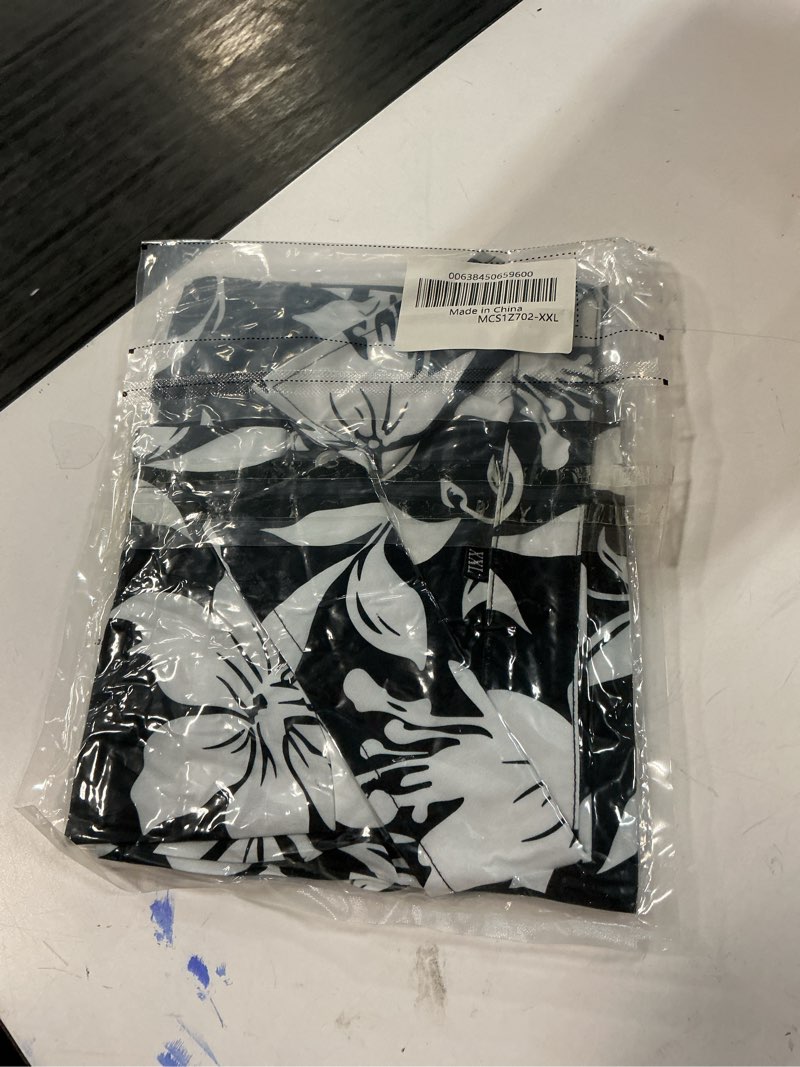 Condition photo showing New/Like New for cumagical men’s hawaiian shirt short sleeve button up casual beach shirt lightweight summer vacation wear size xxl
