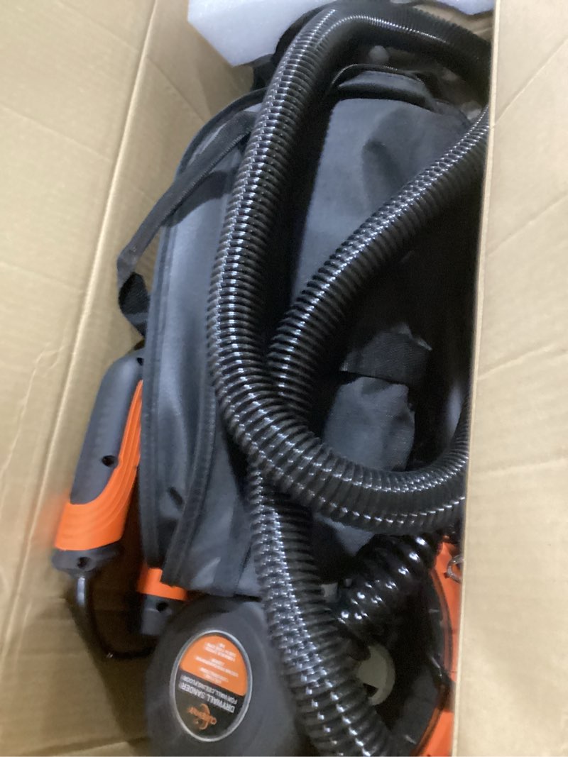 Condition photo showing Good Condition for drywall sander, 1000w popcorn ceiling removal tool, automatic drywall sander with vacuum dust collection, led light, 6 variable speed 800-2200rpm, foldable & extendable handle,15pcs sanding discs