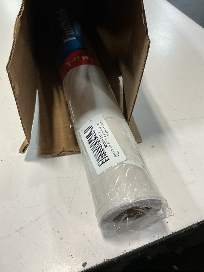 Condition photo showing Good Condition for funstick 24"x200" cream beige onyx marble countertop contact paper waterproof self adhesive marble wallpaper peel and stick countertops for kitchen removable wall paper for bathroom table desk walls 200" x 24" light brown